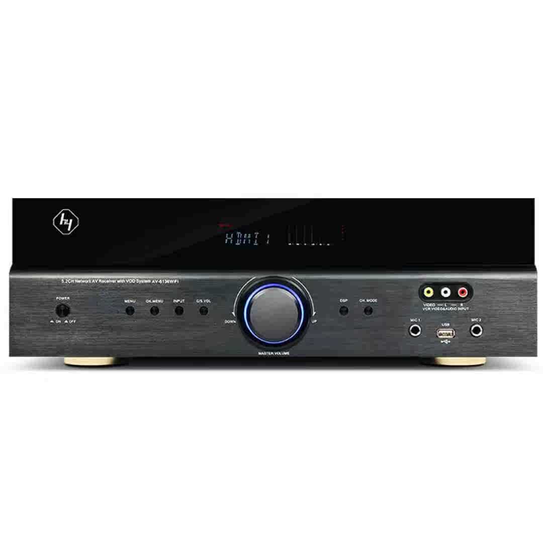 豪韵av-6136wifi功放机5.