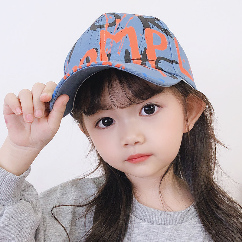 儿童鸭舌帽女童个性
