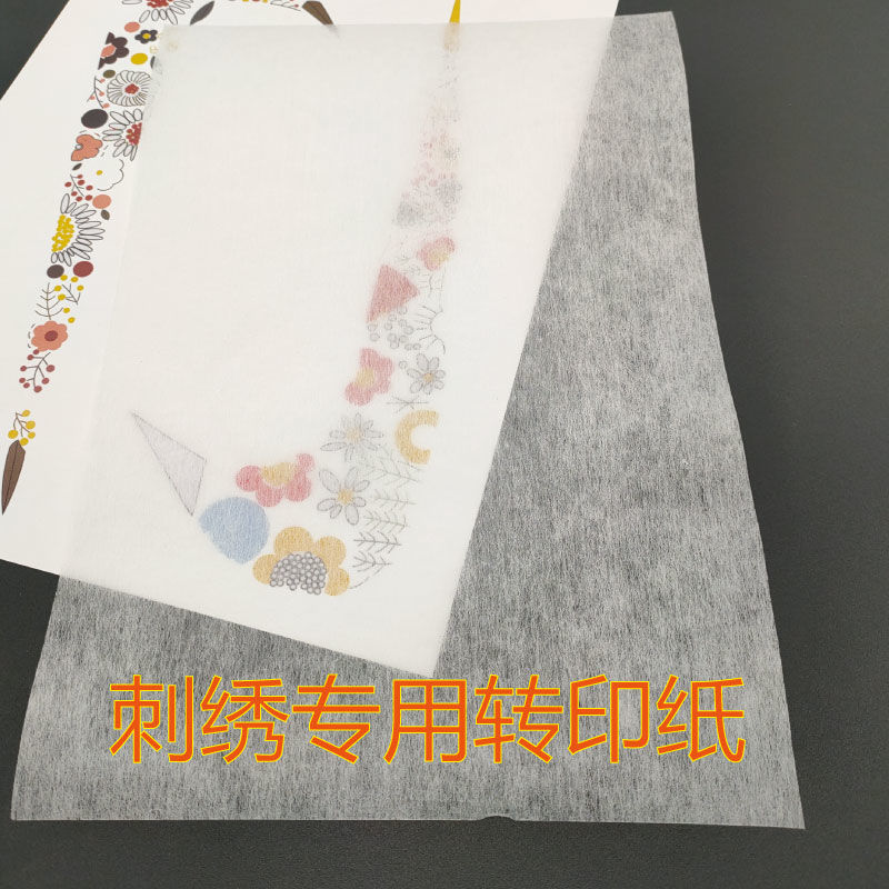 刺绣专用转印纸临摹纸描摹纸描图临摹图案半透明纸水溶笔手工diy