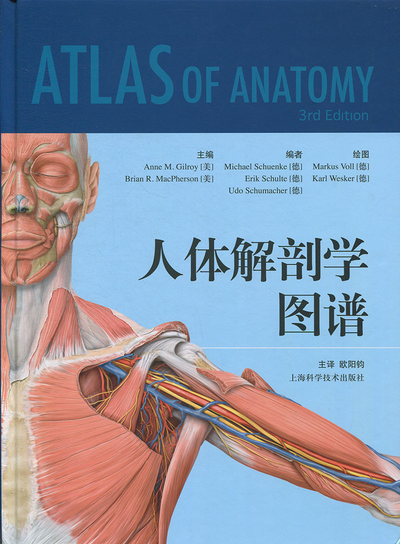 人体解剖学图谱 欧阳钧主译 上海科学技术出版社9787547840245