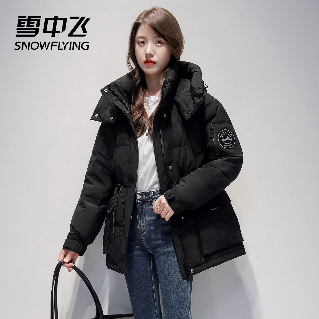 羽绒服女士短款潮