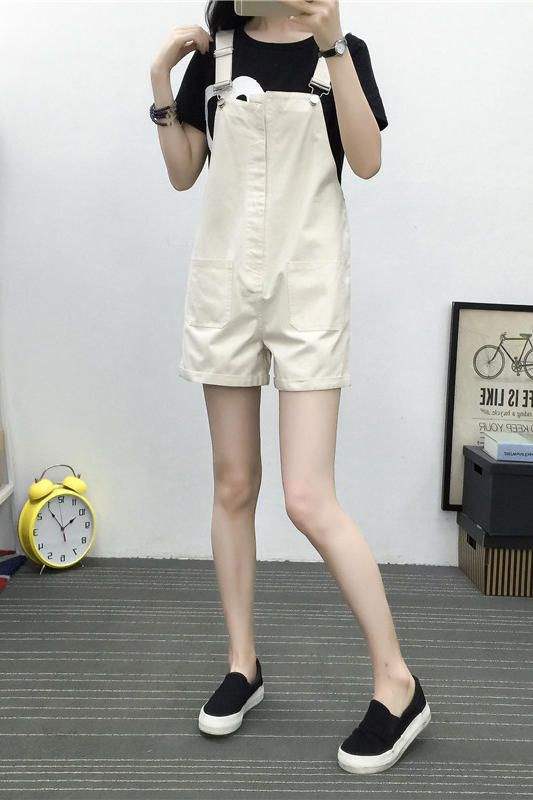 連體衣服女裝春夏中學生牛仔背帶褲顯瘦吊帶連體褲休閑連身褲短褲在類目 女裝/女士精品, 褲子, 休閒褲中 - 來自Buy2taobao.com提供專業的淘寶代購服務