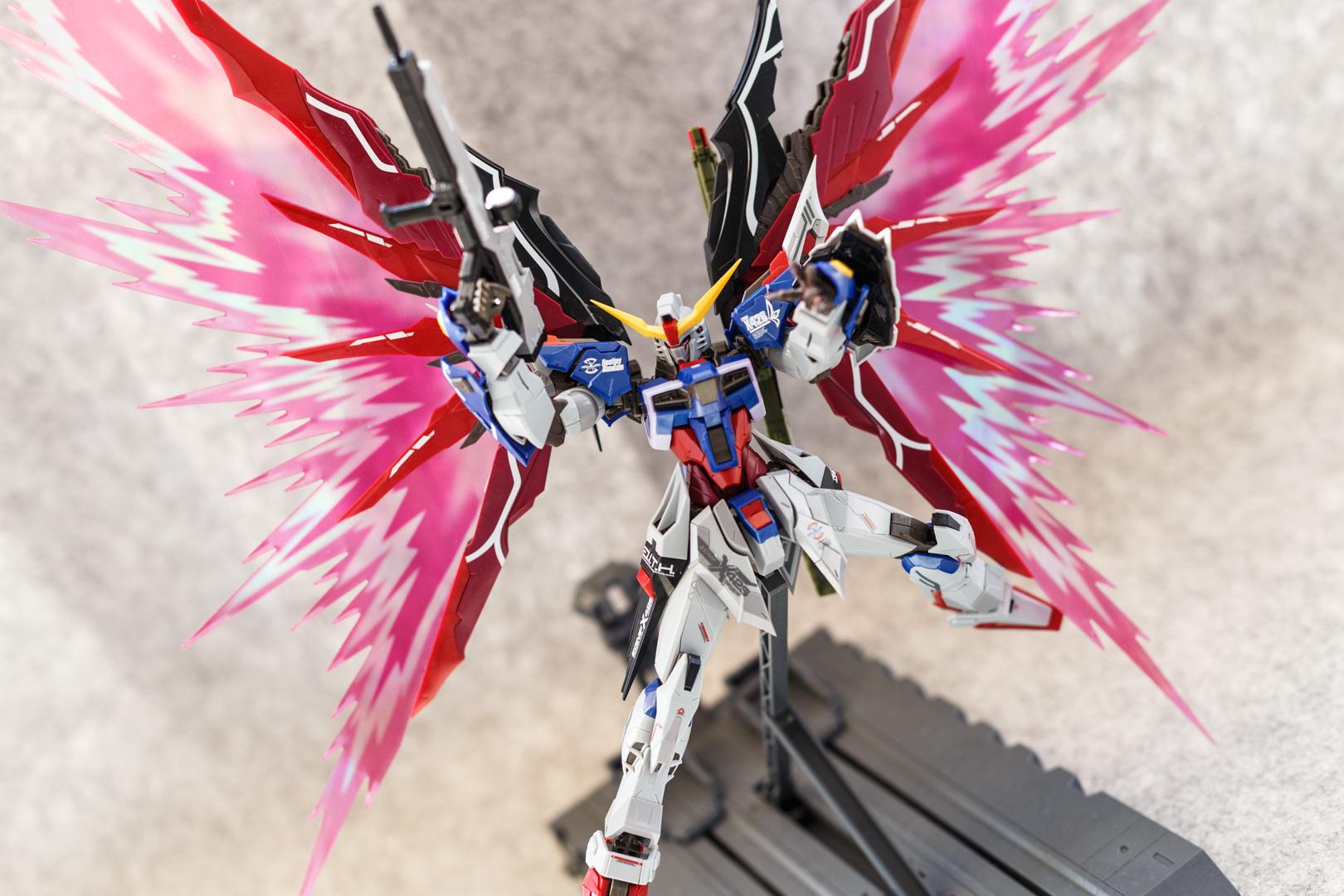 包邮龙桃子原色命运mg 1/100带特典地台水贴纸片光翼拼装模型优惠券