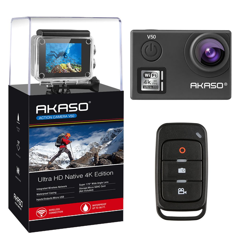 海外代购美国 AKASO V50 Native 高清无线运动摄像头30米防水|ruв категории компьютерное оборудование/дисплей/Компьютерная периферия, Компьютер, аудиовизуальных аксессуаров, камера - от Buy2taobao.com для оказания профессиональной услуги покупки агента Taobao