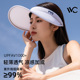 VVC韩国防晒帽夏季空顶帽亲子款防紫外线遮脸男女太阳帽大檐2022
