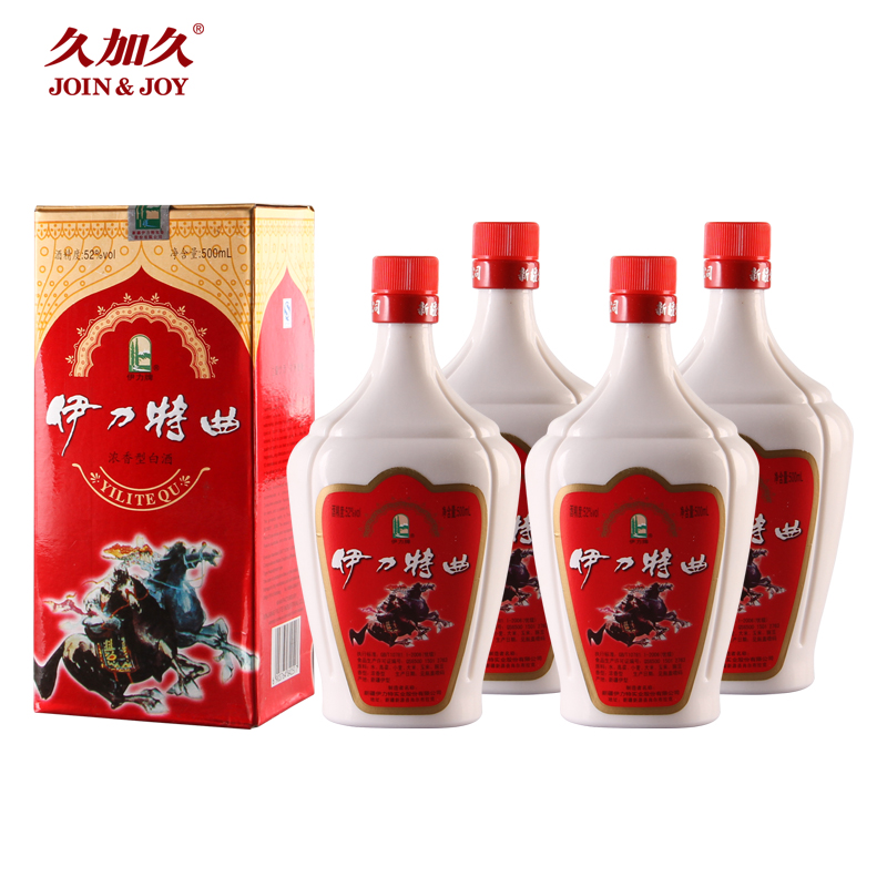 【久加久】新疆伊力牌 高度酒伊力特曲52度 濃香型白酒 500ml*4瓶在類目 酒類, 國產白酒中 - 來自Buy2taobao.com提供專業的淘寶代購服務