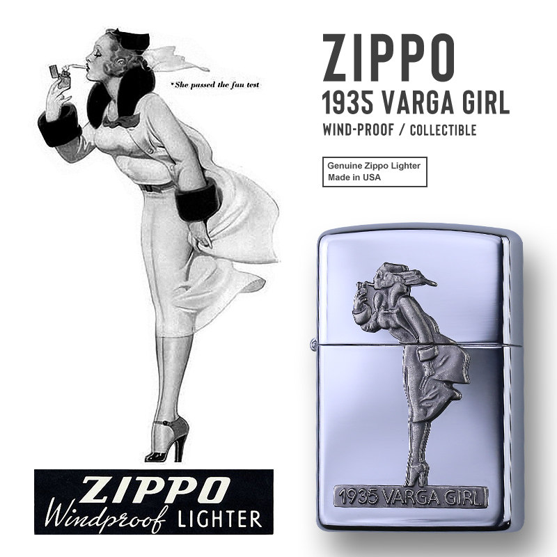 正版zippo煤油防风火机 c93 风中女郎年度版限量收藏级礼盒套装