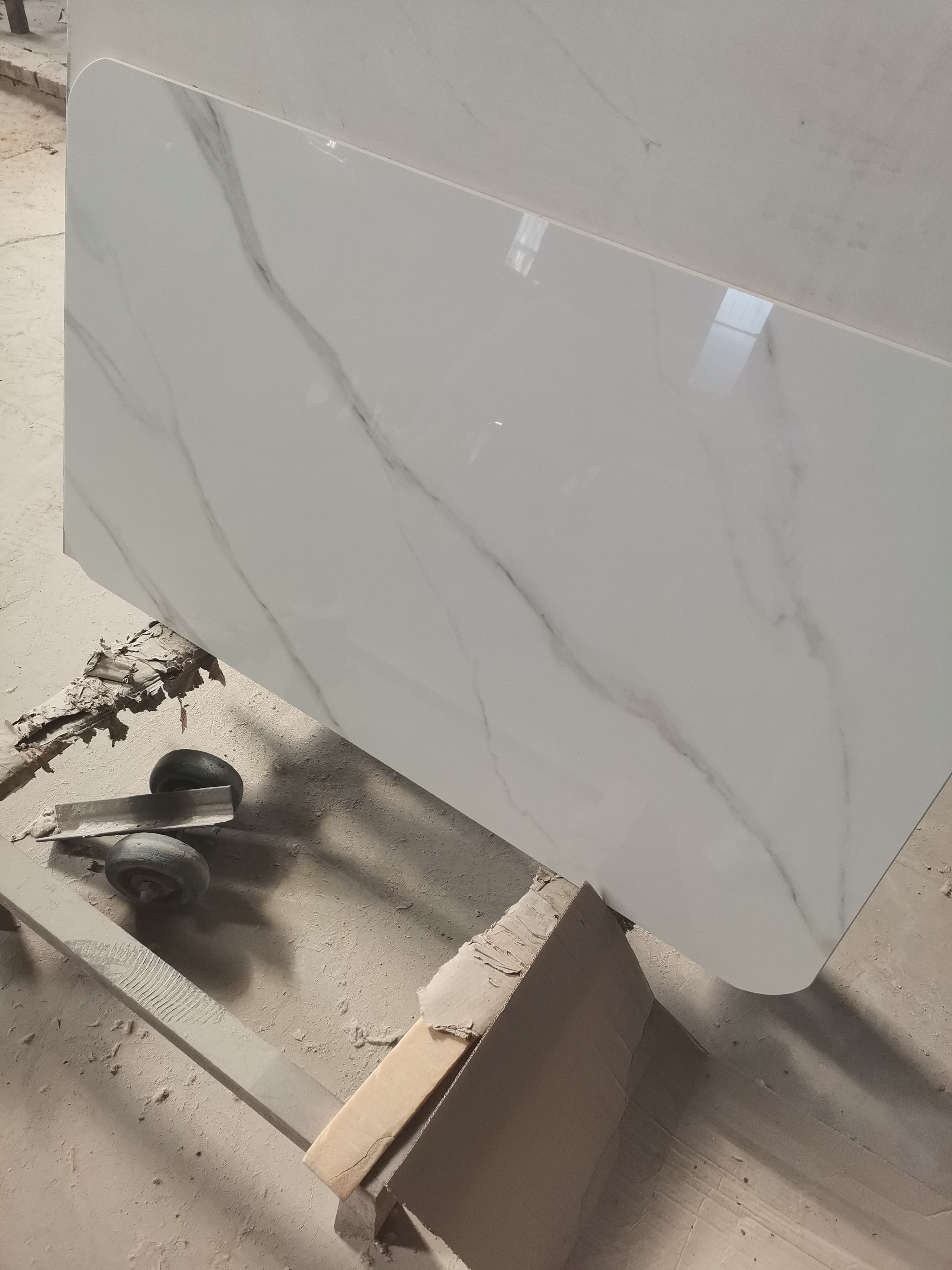 特价大理石窗台定制_岩板定制加工茶几吧台餐桌板飘窗大理石制品