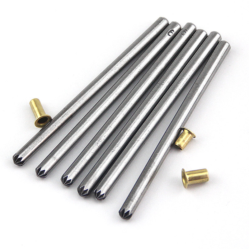 空心铆钉工具diy手工开花冲气眼鸡眼柳钉手打冲头空心管安装工具