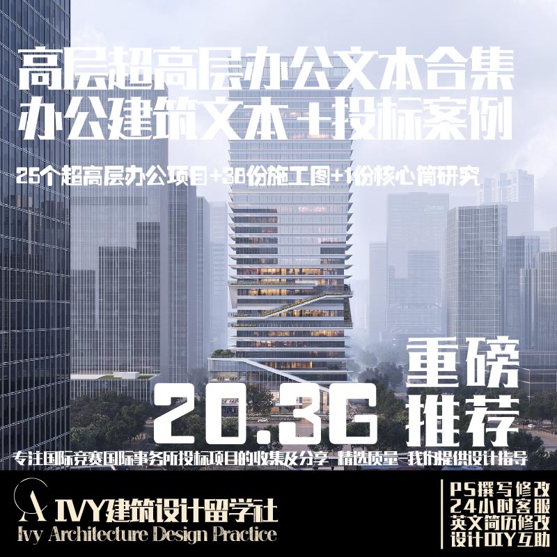 71.超高层建筑设计景观设计高层核心筒研究地标CBD城市规划设计文