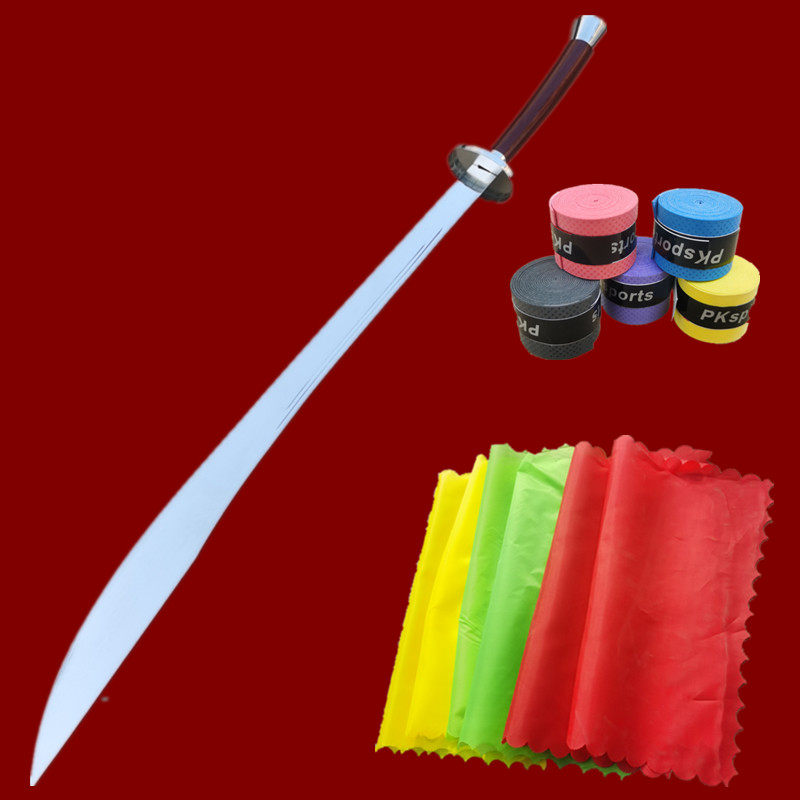 传统八卦刀通用武术刀表演刀健身刀双手刀软刀响刀未开刃店长推荐