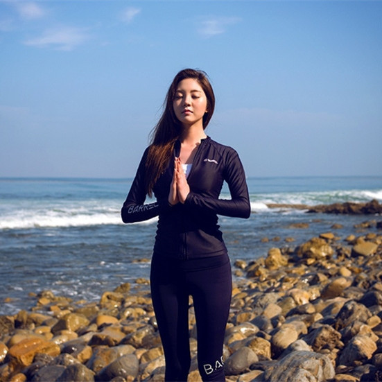 韩国新款潜水服户外健身运动速干衣撞色拉链冲浪浮潜防晒服水母衣在类目 户外/登山/野营/旅行用品, 户外服装, 潜水服中 - 来自Buy2taobao.com提供专业的淘宝代购服务