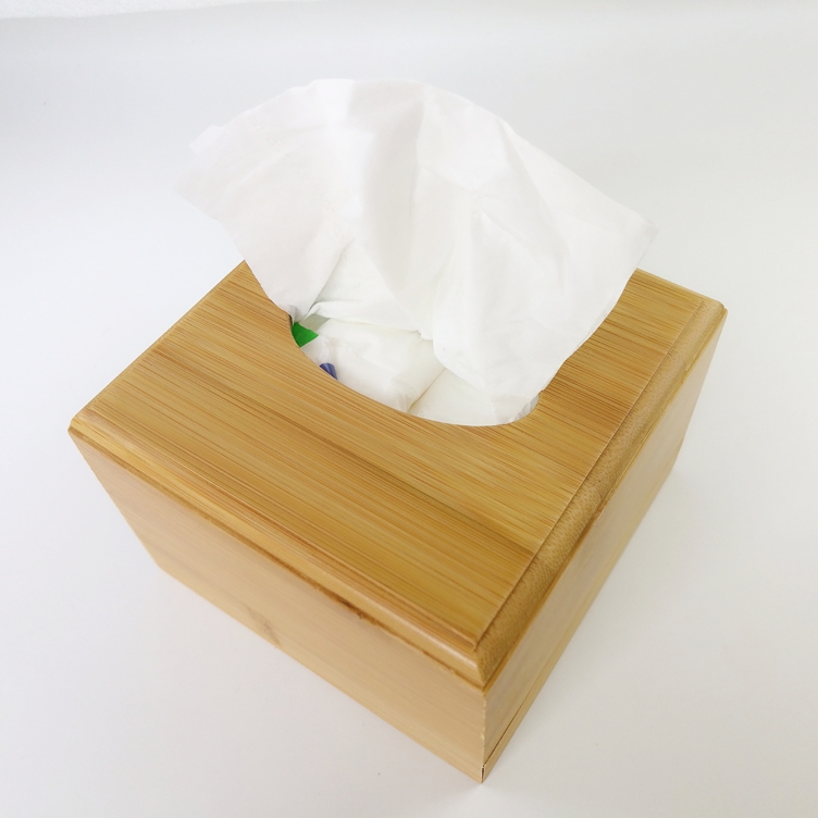 竹制纸巾盒竹子创意简约餐巾纸收纳盒抽纸盒酒店餐厅广告logo刻字