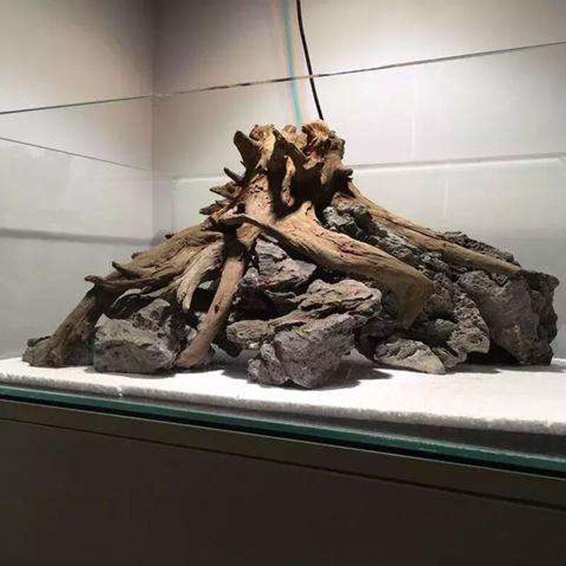 沉木 大号拱形_大型天然紫柚木沉木造景拱形木水族水草造景草缸大号