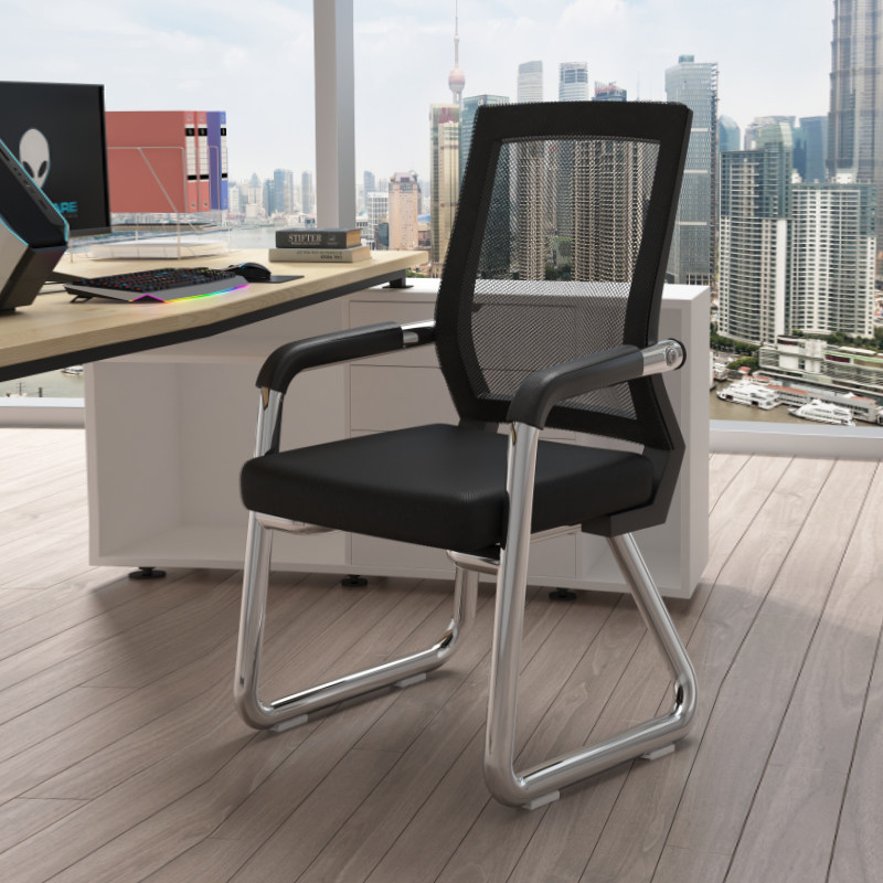 电脑椅家用舒适久坐办公椅宿舍学习靠背凳子人体工学会议椅麻将椅