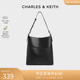 CHARLES&KEITH春夏女包CK2-40671586几何式大容量单肩托特包女