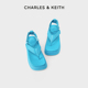 CHARLES&KEITH夏季女鞋CK1-70900374女士厚底两穿休闲夹趾凉鞋