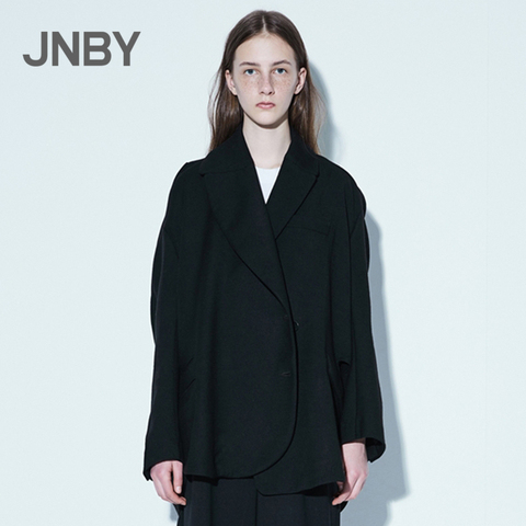 【商场同款】JNBY/江南布衣2017冬上新改良西装毛呢外套5H0240210