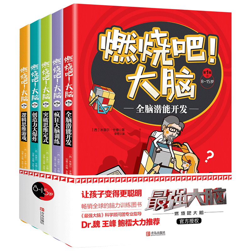 现货正版 燃烧吧 大脑 全5册 8