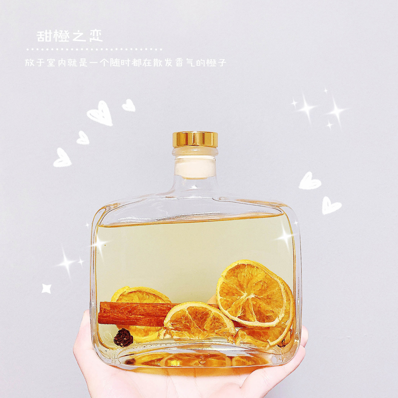 无火香薰精油家用卧室内熏香房间香水持久厕所空气清新剂香薰摆件