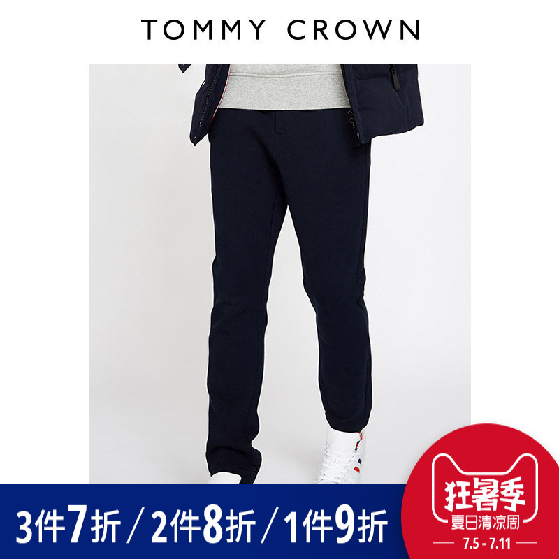 TOMMY CROWN男士直筒运动裤 舒适透气时尚休闲宽松长裤 U50323867|ruв категории Мужская одежда, брюки - от Buy2taobao.com для оказания профессиональной услуги покупки агента Taobao