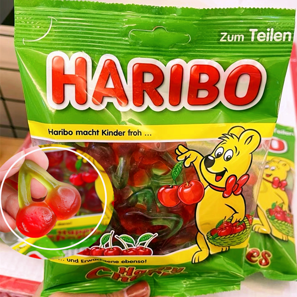 现货立发Haribo哈瑞宝樱桃味软