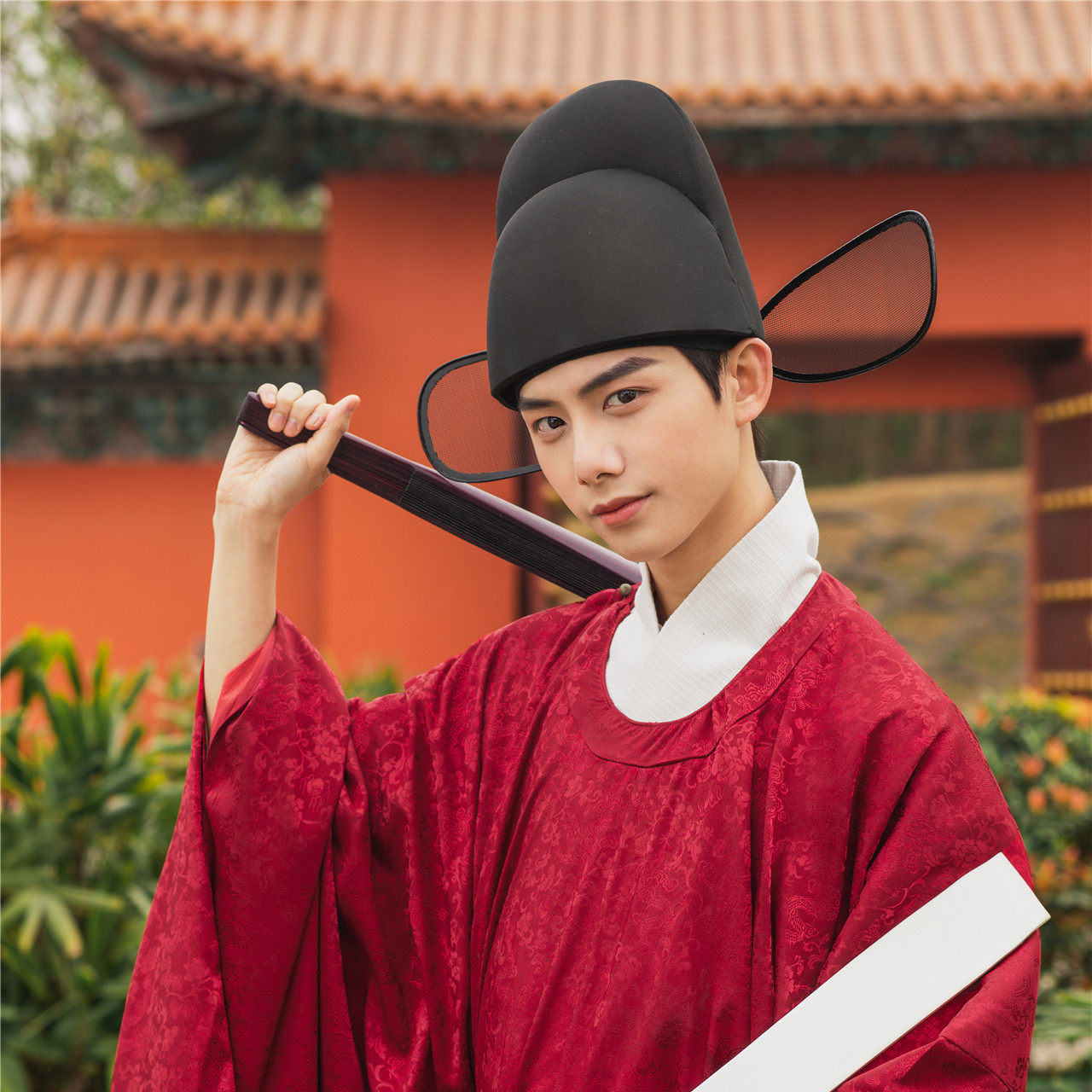 【镜水桐光】《腾云》明制龙纹暗花圆领袍汉服男女大放量