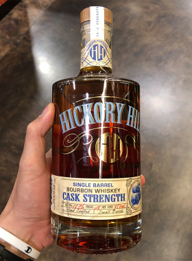 hickory hill cask strength波本强桶美国德州原瓶进口威士忌洋酒