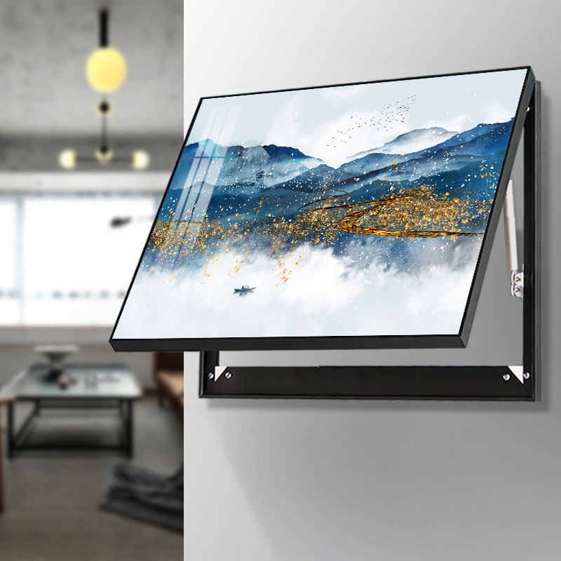 电表箱装饰画挂画电箱电闸盒轻奢遮挡配电欧式开关抽象组合小尺寸