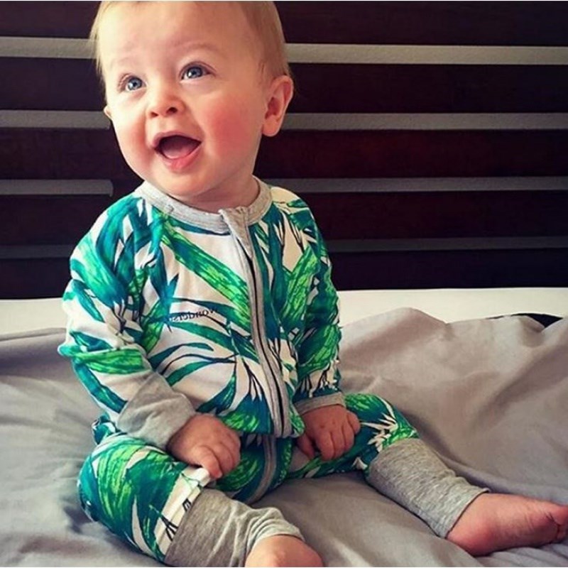 baby boys girls green romper newborn boy infant clothes