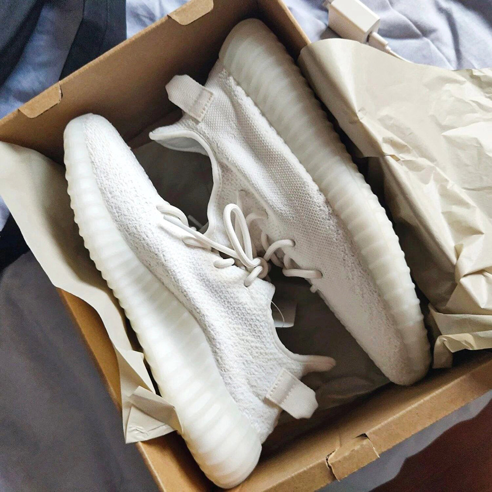 莆田椰子鞋350纯白冰淇淋轻便网面运动小白鞋男女鞋夏季款透气鞋