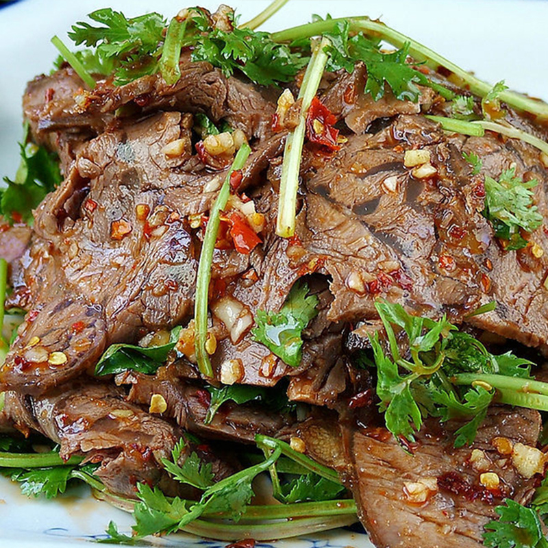 凉拌卤牛肉180g酒店饭店餐饮用特色半成品食材凉菜即食冷菜凉拌菜