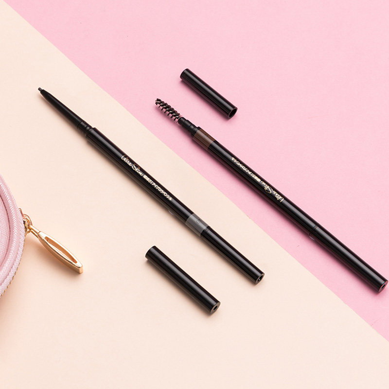 miniso名创优品极细眉笔女初学者防水防汗显色画眼笔画眉笔