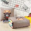 Cute rabbit on a car folding cuddle pillow small quilt Cute rabbit on a car folding cuddle pillow small quilt