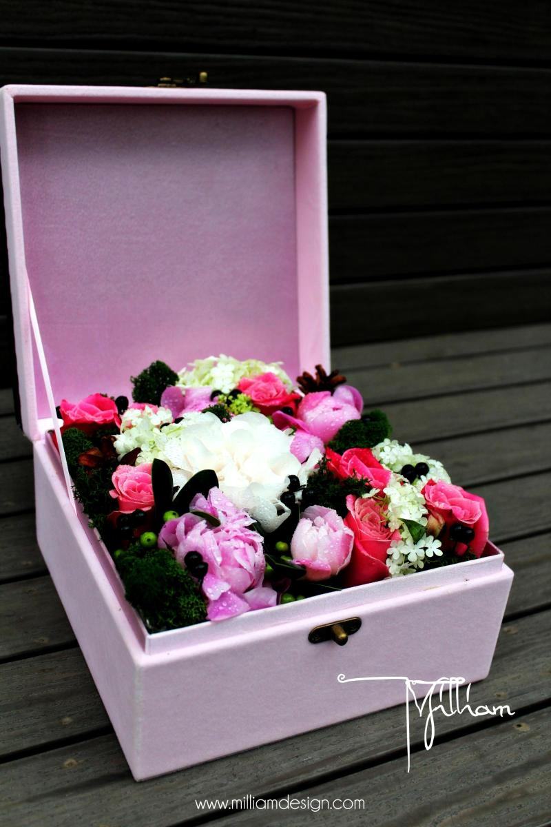 麦蕊Milliam情人节鲜切花粉色Valentine Day Pink Flower Box礼盒在类目 鲜花速递/花卉仿真/绿植园艺, 鲜花速递(同城)中 - 来自Buy2taobao.com提供专业的淘宝代购服务