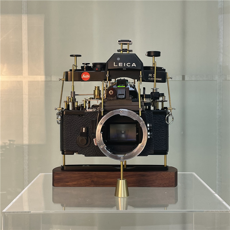 真相机手工拆解制作立体相机摆件饰品徕卡佳能尼康复古样板房道具