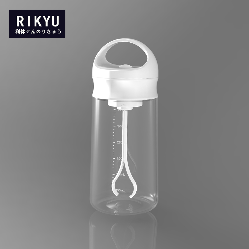 Rikyu日本利休全自动搅拌杯水杯电池电动咖啡奶杯懒人便携多功能