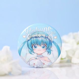 【bilibili官方正品】初音未来miku39未来之约吧唧马口铁徽章海报