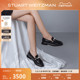 Stuart Weitzman/SW SUKI 春夏学院风厚底珍珠乐福鞋女小皮鞋