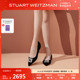 Stuart Weitzman/SW KELSEY FLAT 春夏水晶平底鞋女浅口尖头单鞋