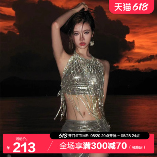 omom2024春夏小胸聚拢性感比基尼泳衣女BIKINI沙滩海边度假游泳装