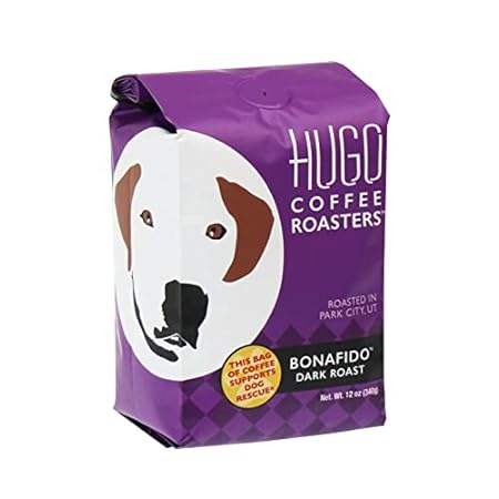 Hugo Coffee Whole Beans |Bonafido Dark Roast |Hugo Suppor