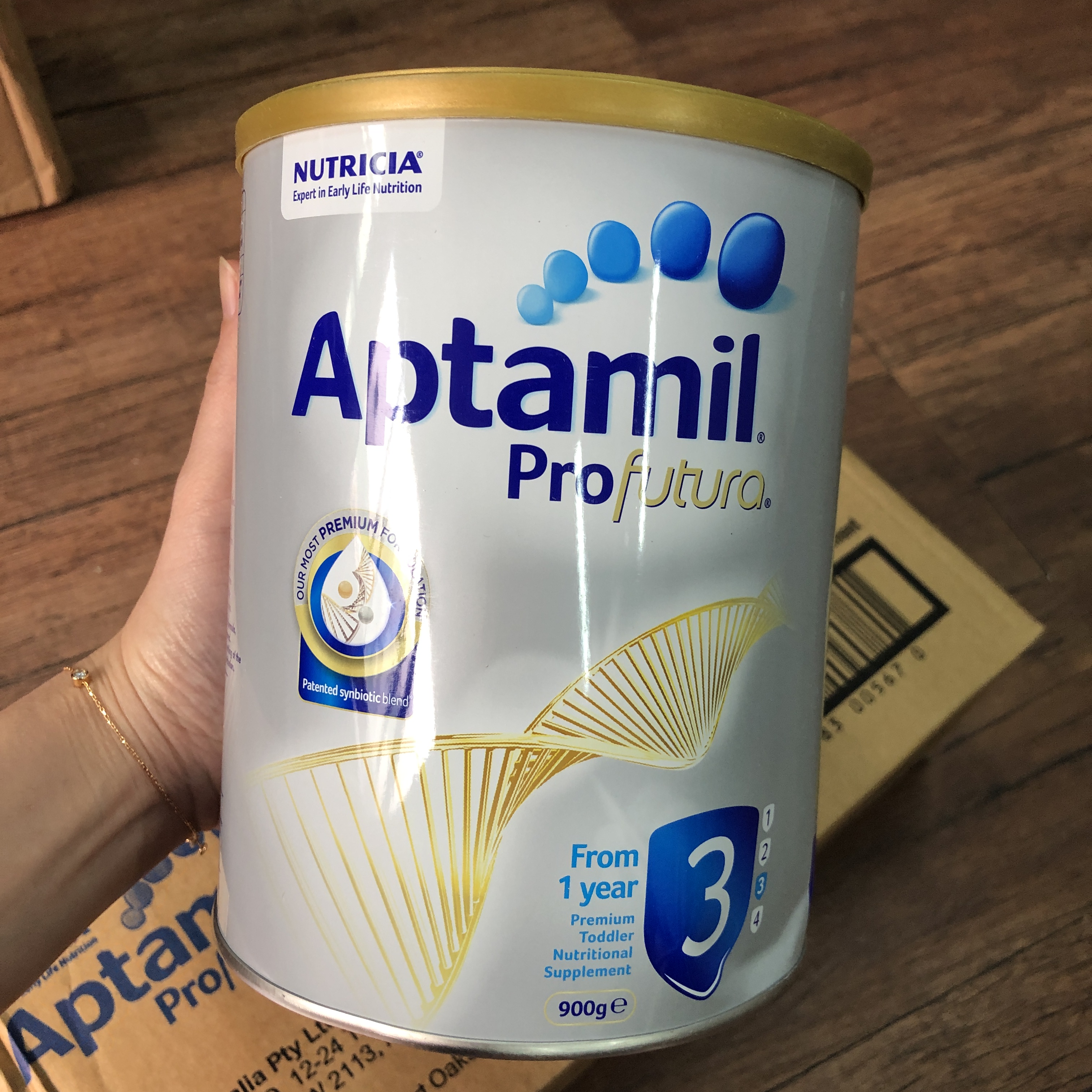 澳洲爱他美白金版铂金3段三段 新西