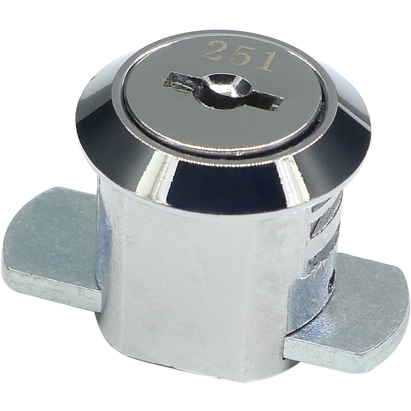 望通wt文件柜铁柜抽屉锁 档案柜锁带孔加长锁舌柜子锁 插片口舌锁