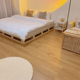 ins网红原木暖色pvc地板贴自粘塑胶地板家用客厅卧室地面翻新地贴