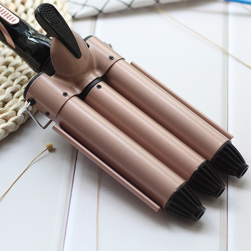 蛋卷棒水波纹 韩国 短发 卷发棒