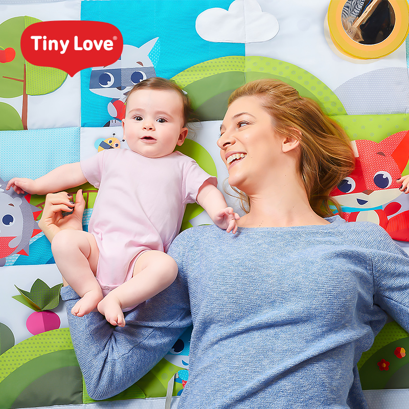 tinylove婴儿游戏毯0-1岁宝宝脚踏玩具新生儿益智哄娃神器爬行垫|ruв категории игрушка/коляска/головоломка/блоки/модель, дети ползать/Уокер/фитнес, игра одеяло/музыка одеяло - от Buy2taobao.com для оказания профессиональной услуги покупки агента Taobao