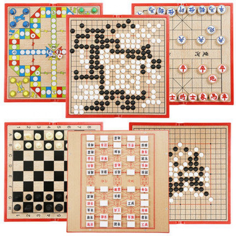 儿童木制多功能国际象棋围棋军飞行棋早教益智成人玩具6-10-12岁|ruв категории игрушка/коляска/головоломка/блоки/модель, детей шахматы/настольные игры, многофункциональный шахматы - от Buy2taobao.com для оказания профессиональной услуги покупки агента Taobao