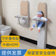 婴儿安全座椅折叠挂壁式第三卫生间换尿布台公共厕所母婴室护理台