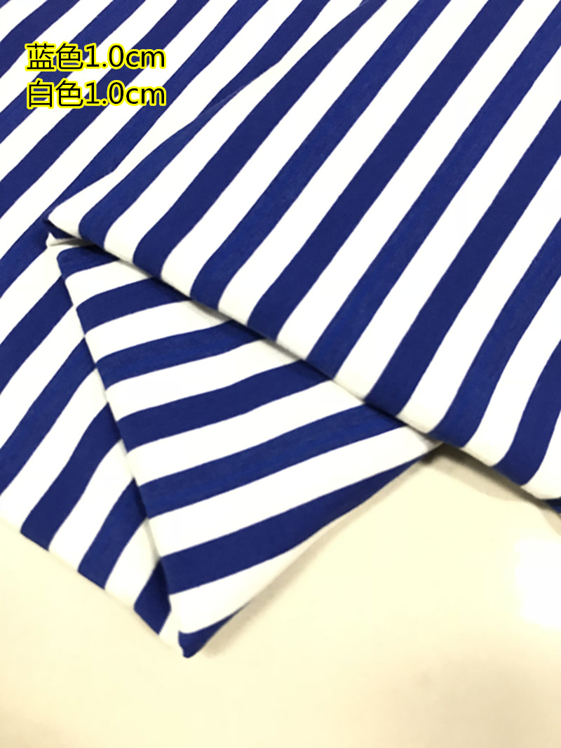 高档针织莱卡棉弹力棉条纹面料 夏秋t恤裙子打底衫运动服服装布料在类目 居家布艺, 布料/面料/手工diy布料面料中 - 来自Buy2taobao.com提供专业的淘宝代购服务